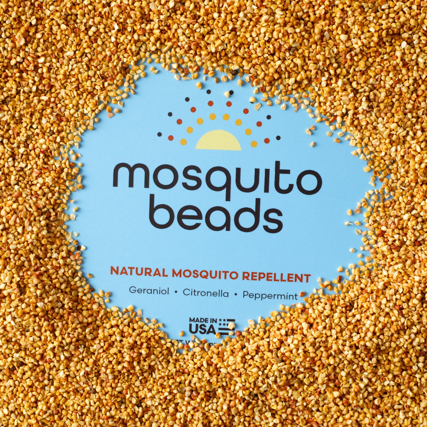 Mosquito Beads Mesh Bag