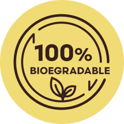 100% Biodegradable