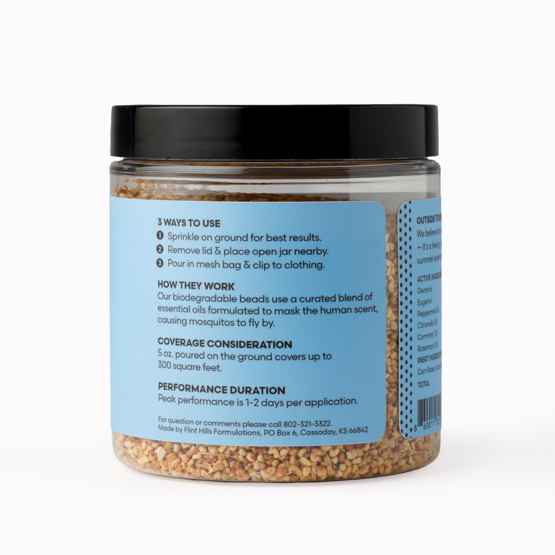 Mosquito Beads Sidekick natural mosquito repellent for game days