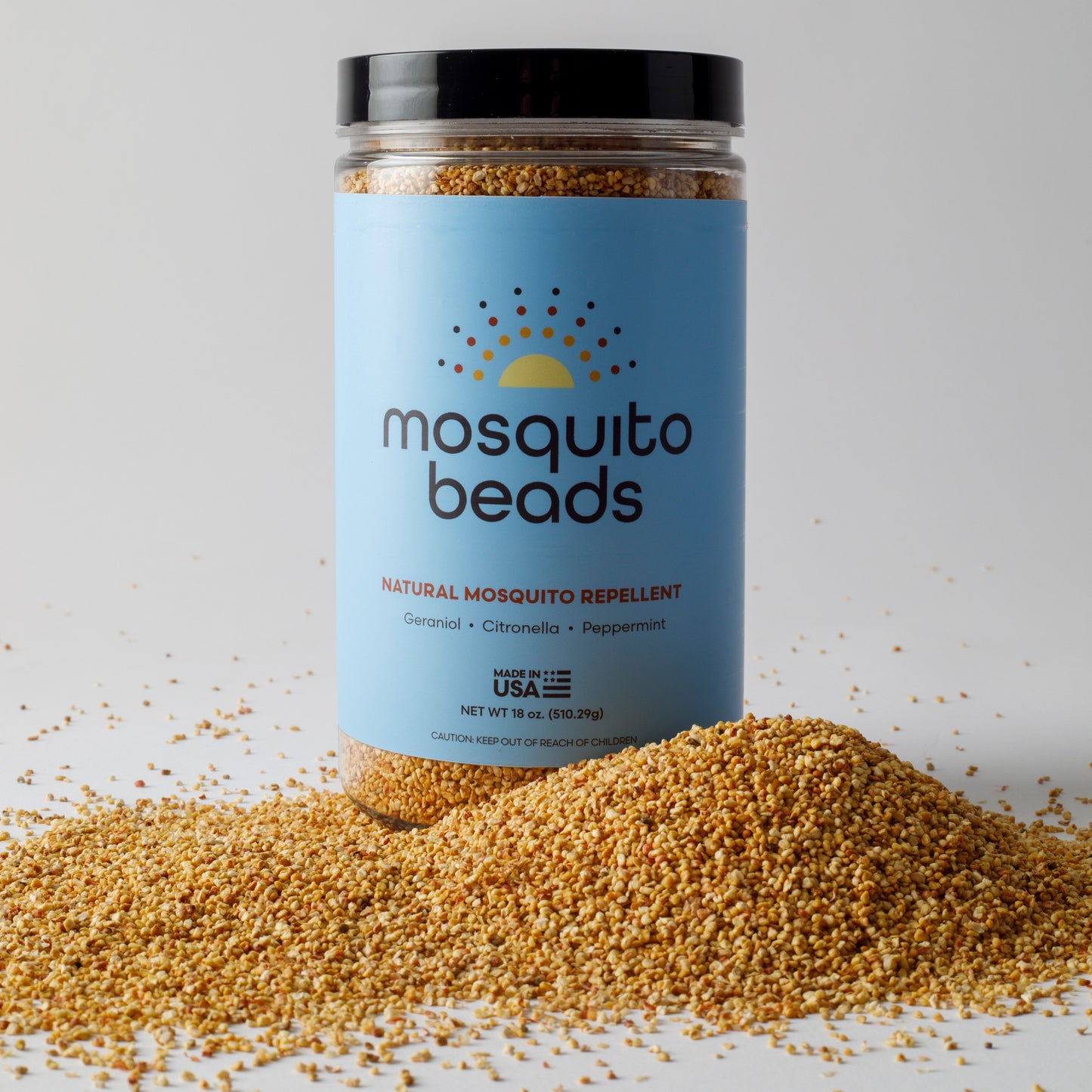 Mosquito Beads 18oz Jar